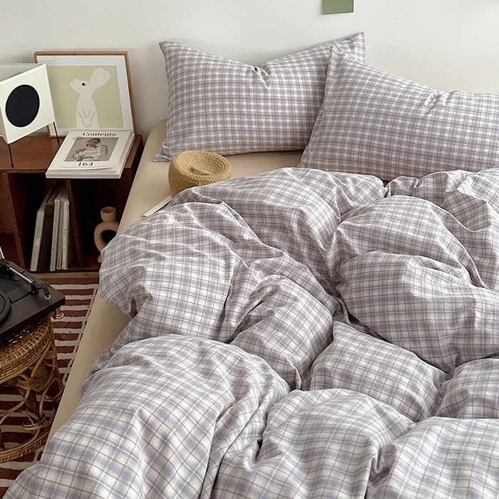 91家纺网 家纺一手货源 找家纺 水洗的故事 2024新款无印良品水洗棉四件套  立春