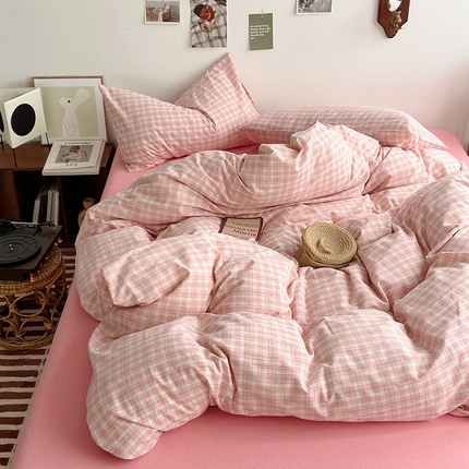 91家纺网 家纺一手货源 找家纺 （总）水洗的故事 2024新款无印良品水洗棉四件套 