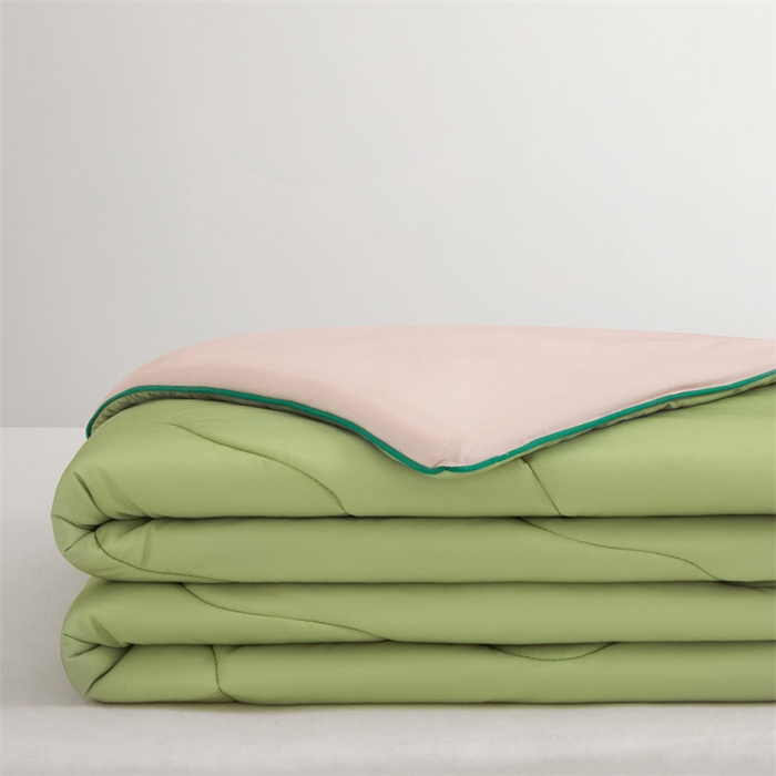 91家纺网 家纺一手货源 找家纺 古吉梦 2024新款冰激凌西瓜被夏凉被 蜜瓜粉