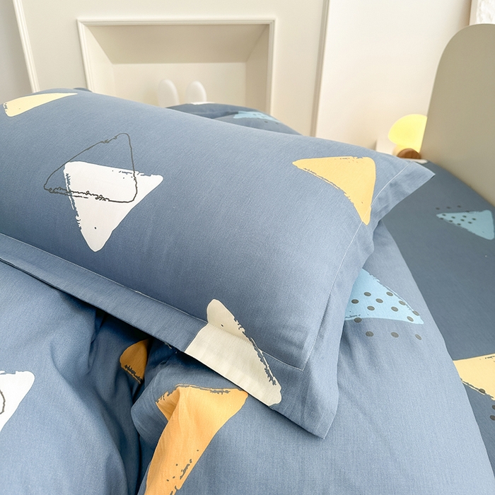 91家纺网 家纺一手货源 找家纺 凌云家纺 2025新款A类13372全棉床单款三件套四件套 酷乐时尚