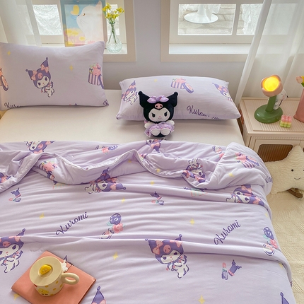 91家纺网 家纺一手货源 找家纺 （总）ds生活馆 2024新款三丽鸥针织棉单枕套