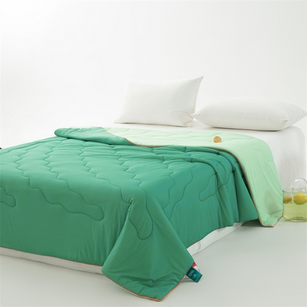 91家纺网 家纺一手货源 找家纺 古吉梦 2024新款冰激凌西瓜被夏凉被 西瓜绿