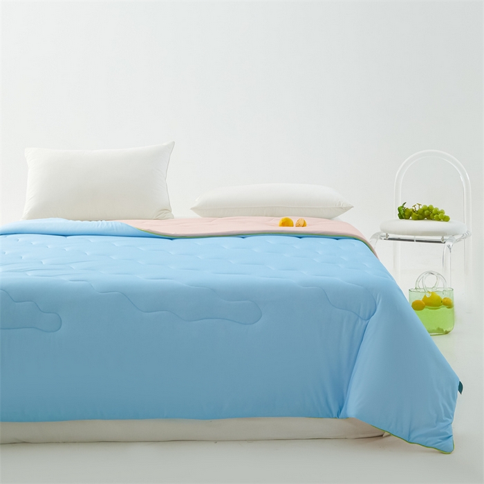 91家纺网 家纺一手货源 找家纺 古吉梦 2024新款冰激凌西瓜被夏凉被 西瓜粉