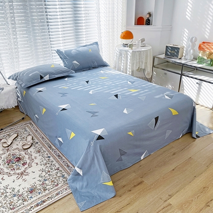 91家纺网 家纺一手货源 找家纺 （总）凌云家纺 2025新款A类13372印花全棉床单