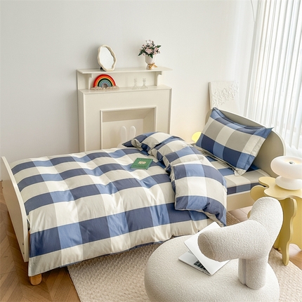 91家纺网 家纺一手货源 找家纺 （总）凌云家纺 2025新款A类全棉床笠款三件套