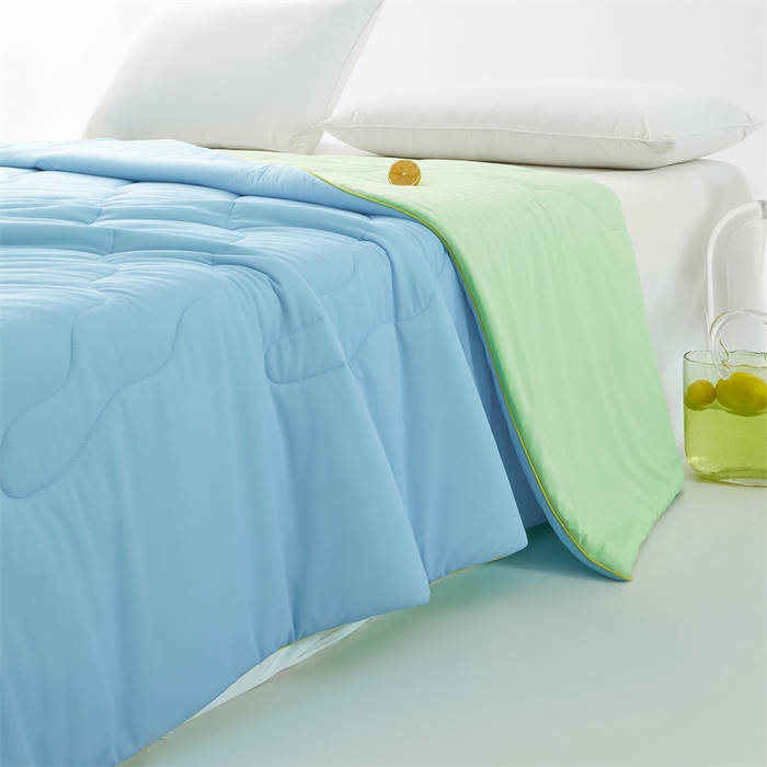 91家纺网 家纺一手货源 找家纺 古吉梦 2024新款冰激凌西瓜被夏凉被 蜜瓜绿