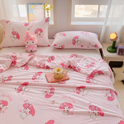 91家纺网 家纺一手货源 找家纺 （总）ds生活馆 2024新款三丽鸥针织棉单枕套