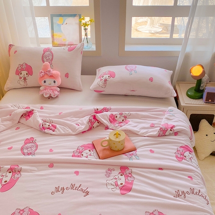 91家纺网 家纺一手货源 找家纺 （总）ds生活馆 2024新款三丽鸥针织棉单枕套