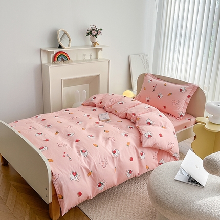 91家纺网 家纺一手货源 找家纺 （总）凌云家纺 2025新款A类13372全棉床单款三件套四件套