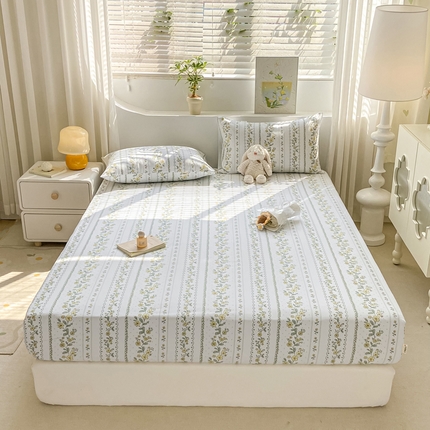 91家纺网 家纺一手货源 找家纺 （总）2024新品全棉老粗布单品床笠系列