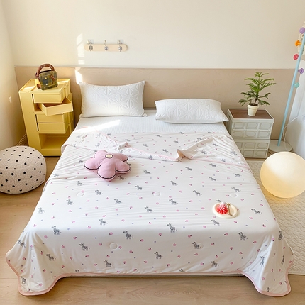 91家纺网 家纺一手货源 找家纺 （总）TT.one 塔塔家居 2025新款针织棉大豆纤维夏被