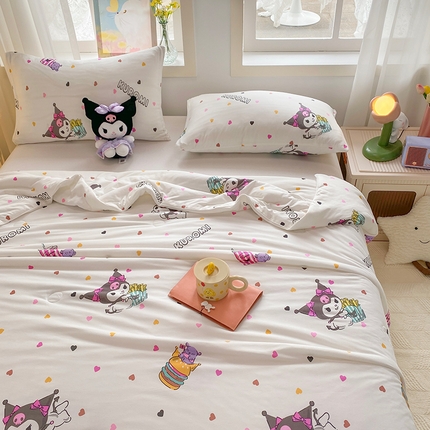 91家纺网 家纺一手货源 找家纺 （总）ds生活馆 2024新款三丽鸥针织棉单枕套