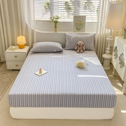 91家纺网 家纺一手货源 找家纺 （总）2024新品全棉老粗布单品床笠系列