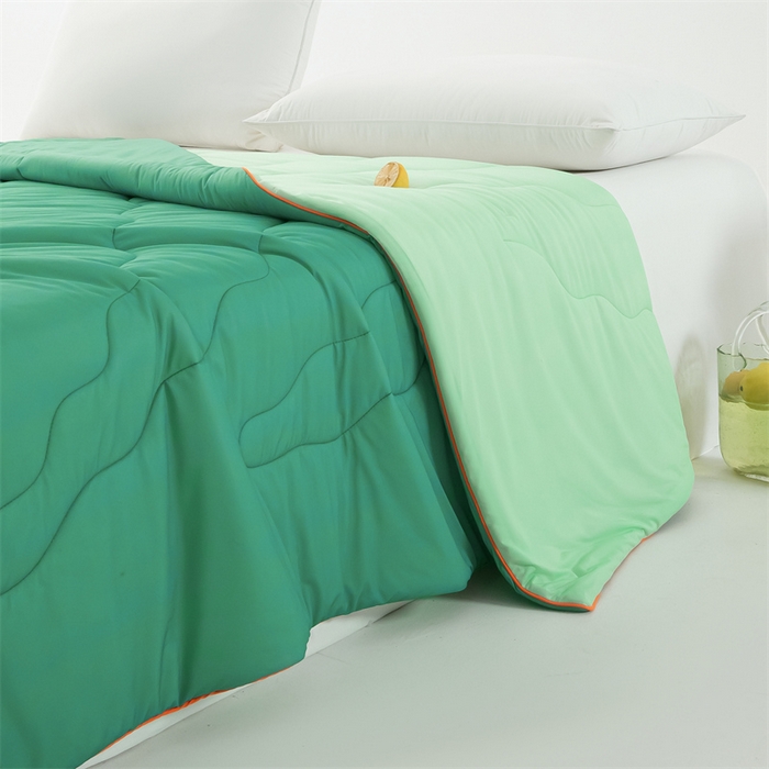 91家纺网 家纺一手货源 找家纺 古吉梦 2024新款冰激凌西瓜被夏凉被 西瓜绿