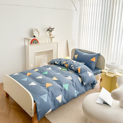 91家纺网 家纺一手货源 找家纺 （总）凌云家纺 2025新款A类13372印花全棉被套 