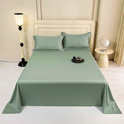 91家纺网 家纺一手货源 找家纺 锦罗绣 2024新款80s奥地利进口兰精天丝单床单 海盐兰