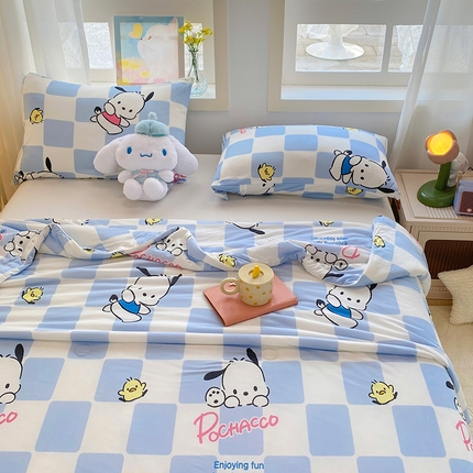 91家纺网 家纺一手货源 找家纺 （总）ds生活馆 2024新款三丽鸥针织棉单枕套