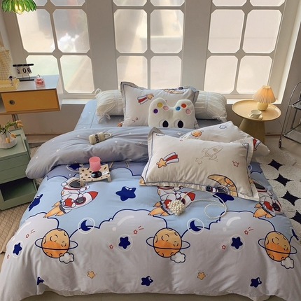 91家纺网 家纺一手货源 找家纺 （总）莱豫家纺 2024新款纯棉四件套 第三波