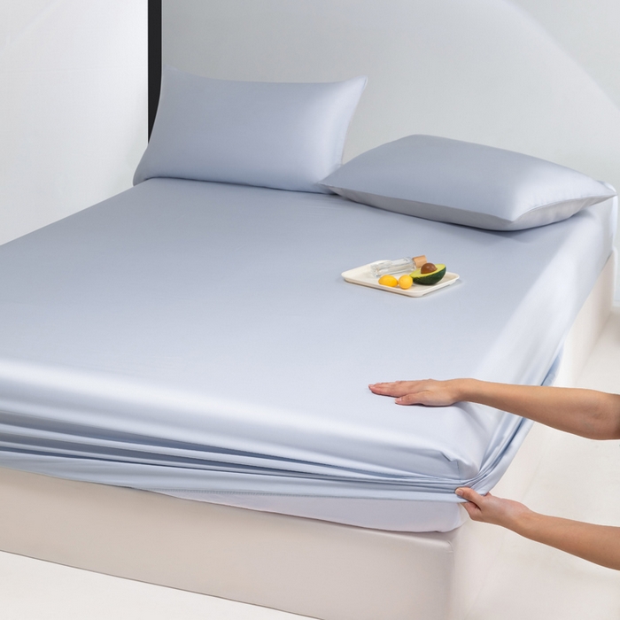 91家纺网 家纺一手货源 找家纺 云栖家居 202460支A类兰精天丝系列单品床笠（风格一） 海兰