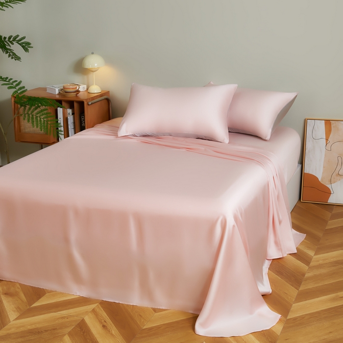 91家纺网 家纺一手货源 找家纺 （总）云栖家居 202460支A类兰精天丝系列单品床单（风格二）