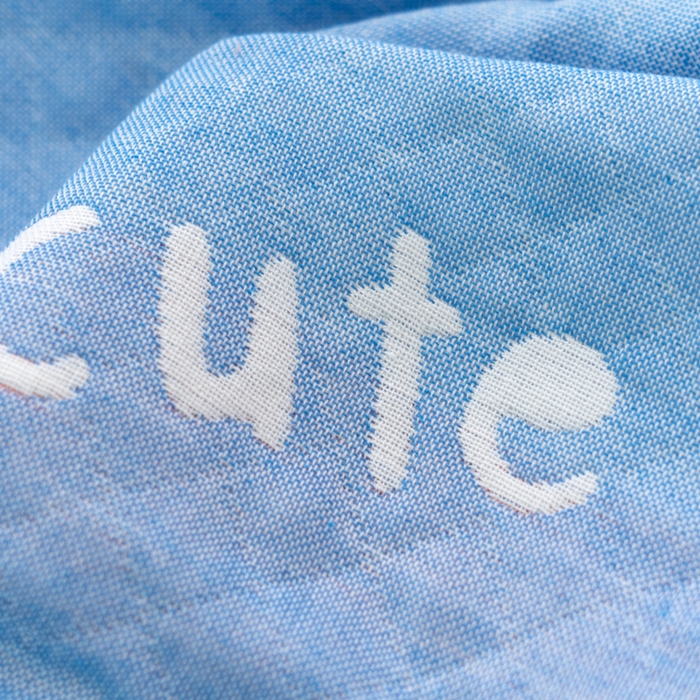 91家纺网 家纺一手货源 找家纺 朴尔家纺-毛巾被 2024新款特惠混纺棉质三层纱布独版AB面枕巾 52*78cm一对 白熊蓝