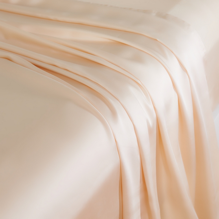 91家纺网 家纺一手货源 找家纺 云栖家居 202460支A类兰精天丝系列单品床单（风格二） 香槟