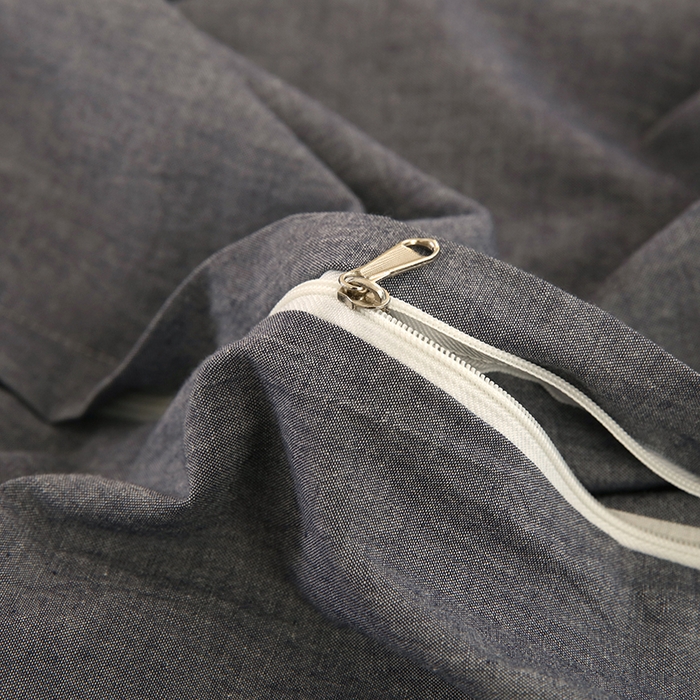 91家纺网 家纺一手货源 找家纺 金纱玉纺家纺 2024新款色织全棉水洗棉四件套 伯克利-兰