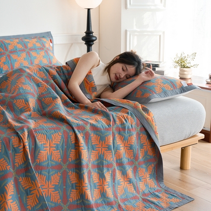 91家纺网 家纺一手货源 找家纺 （总）棠薇家纺 2025新款60S新疆长绒棉细纱毛巾被盖毯大床盖