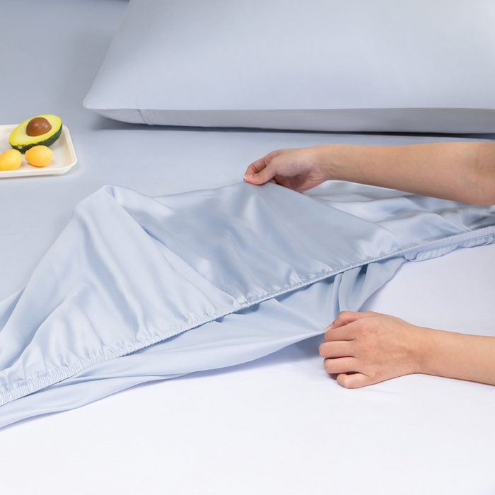 91家纺网 家纺一手货源 找家纺 云栖家居 202460支A类兰精天丝系列单品床笠（风格一） 海兰