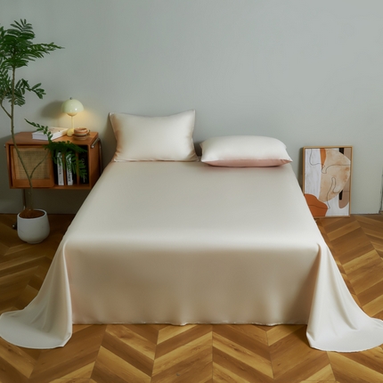 云栖家居 202460支A类兰精天丝系列单品床单（风格二） 米白