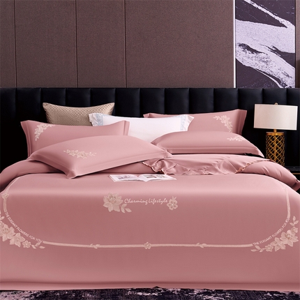 91家纺网 家纺一手货源 找家纺 （总）保罗圣迪奥 2024新款天丝夏被四件套-巴黎之夜