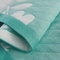 91家纺网 家纺一手货源 找家纺 朴尔家纺-毛巾被 2024新款全棉加厚三层纱布枕巾 享受自然绿
