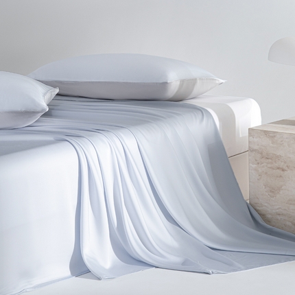 91家纺网 家纺一手货源 找家纺 （总）云栖家居 202460支A类兰精天丝系列单品床单（风格一）