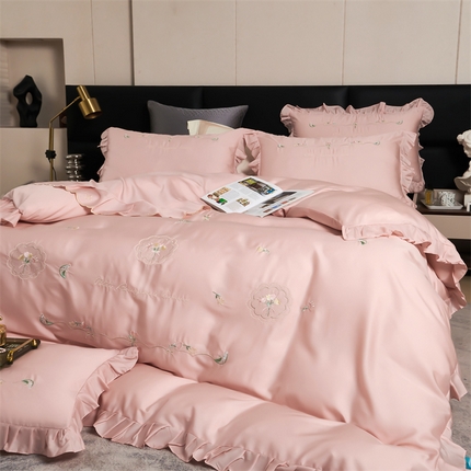 91家纺网 家纺一手货源 找家纺 （总）保罗圣迪奥 2024新款天丝夏被四件套-沐夏