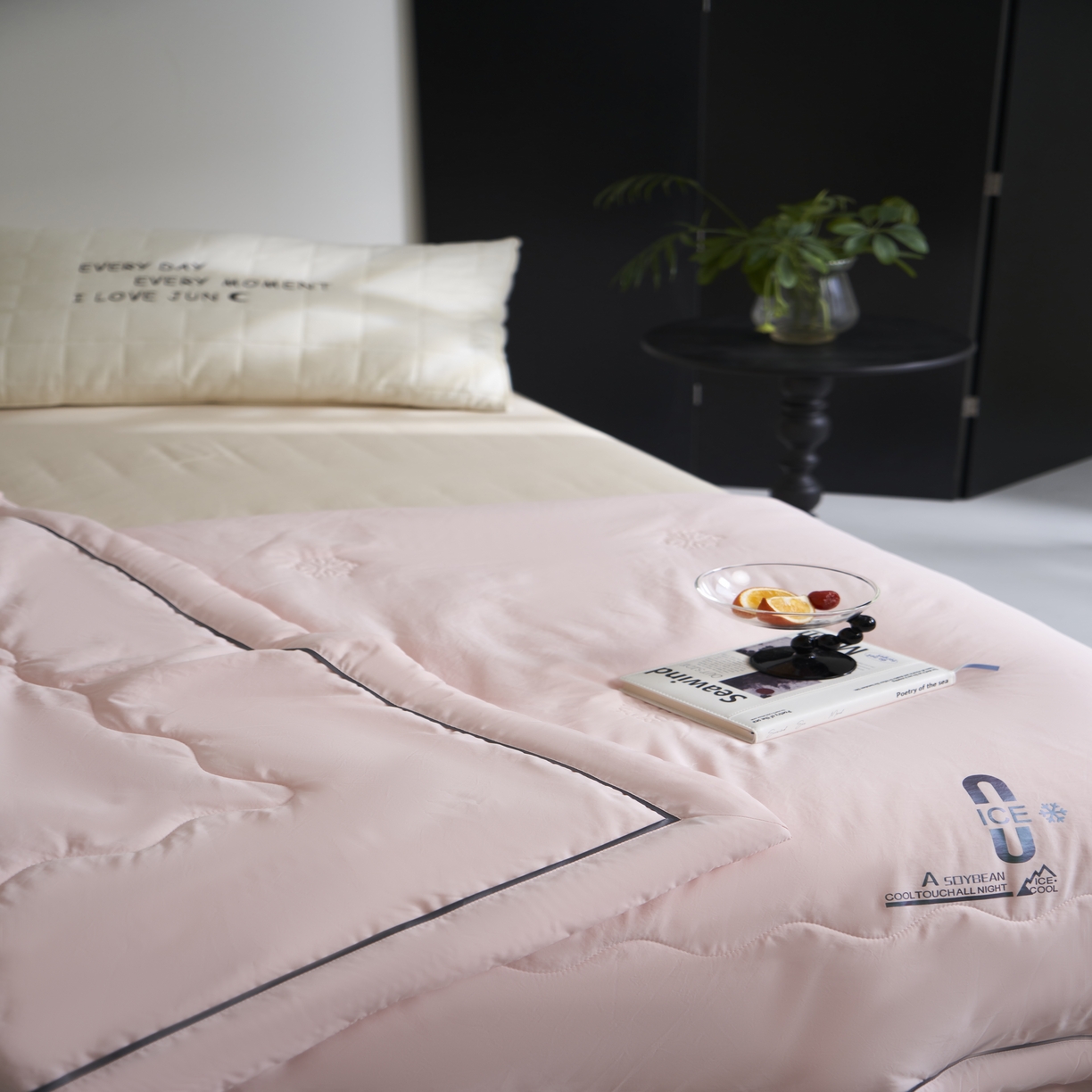 91家纺网 家纺一手货源 找家纺 米菲 2024新款亲肤舒适冰蝉丝科技被 夏被 被子被芯 晋玉