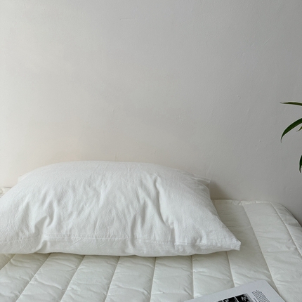 91家纺网 家纺一手货源 找家纺 （总）恋恋三季 2024新款色织水洗棉ins博主款水洗棉四件套-早安，莫里系列-单品