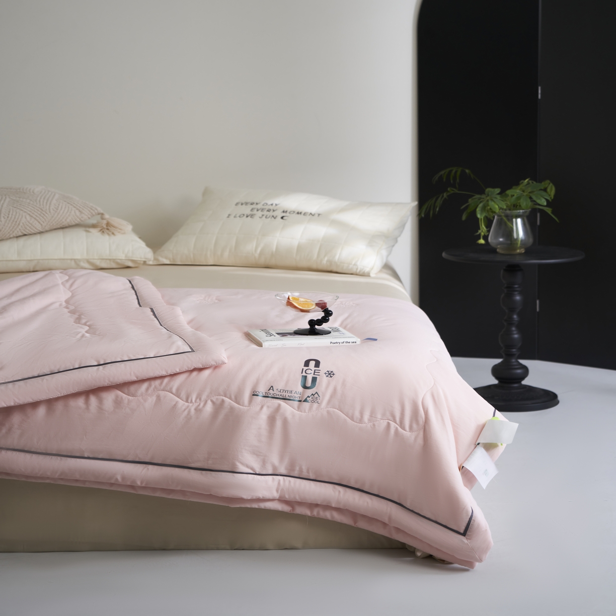 91家纺网 家纺一手货源 找家纺 米菲 2024新款亲肤舒适冰蝉丝科技被 夏被 被子被芯 晋玉