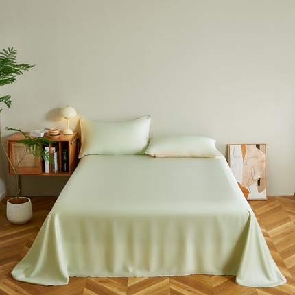 云栖家居 202460支A类兰精天丝系列单品床单（风格二） 浅绿