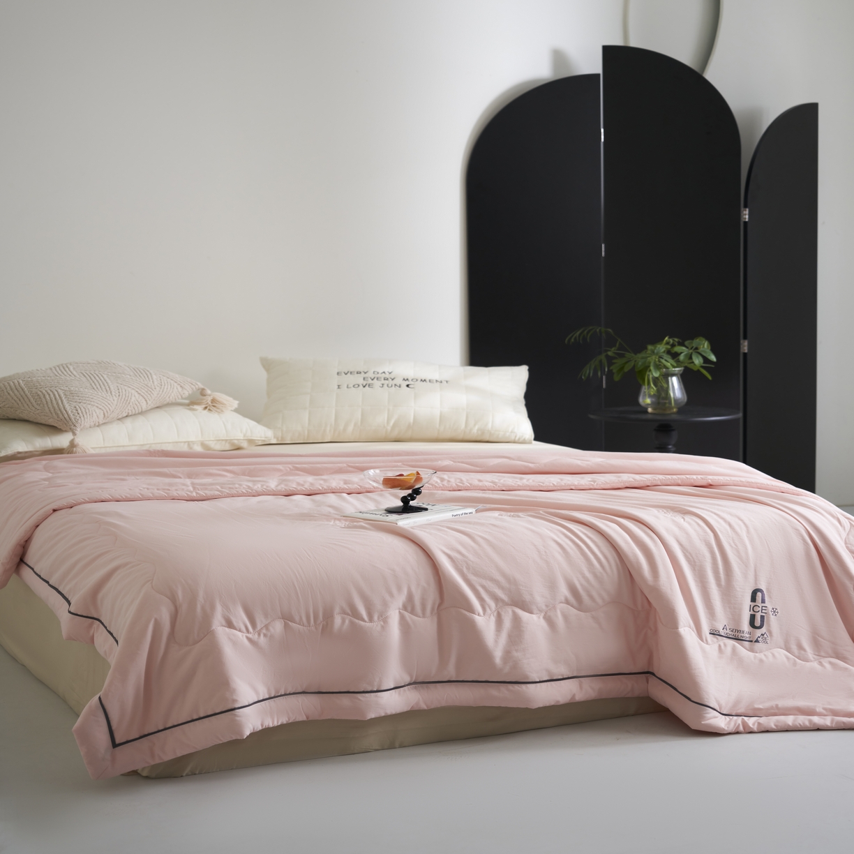 91家纺网 家纺一手货源 找家纺 米菲 2024新款亲肤舒适冰蝉丝科技被 夏被 被子被芯 晋玉