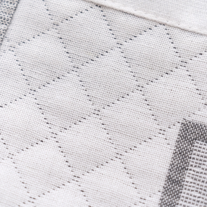 91家纺网 家纺一手货源 找家纺 朴尔家纺-毛巾被 2024新款特惠混纺棉质三层纱布独版AB面枕巾 52*78cm一对 早安灰