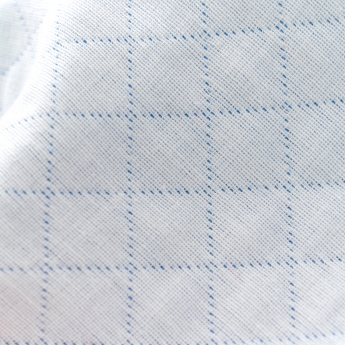 91家纺网 家纺一手货源 找家纺 朴尔家纺-毛巾被 2024新款特惠混纺棉质三层纱布独版AB面枕巾 52*78cm一对 白熊蓝