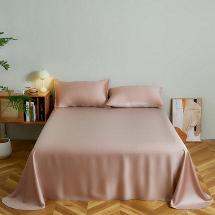 云栖家居 202460支A类兰精天丝系列单品床单（风格二） 灰粉