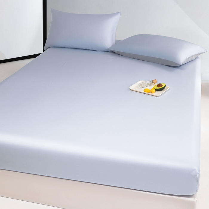 91家纺网 家纺一手货源 找家纺 云栖家居 202460支A类兰精天丝系列单品床笠（风格一） 海兰