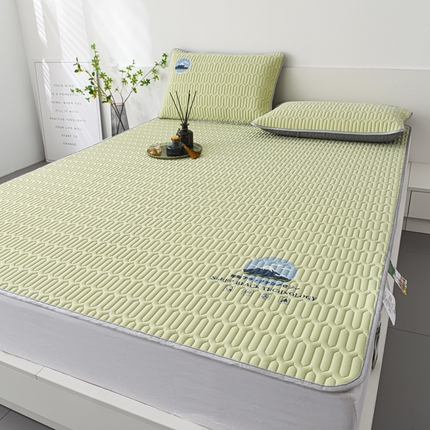 91家纺网 家纺一手货源 找家纺 （总）好眠好梦2024新款A类乳胶凉席-富士山系列床单款