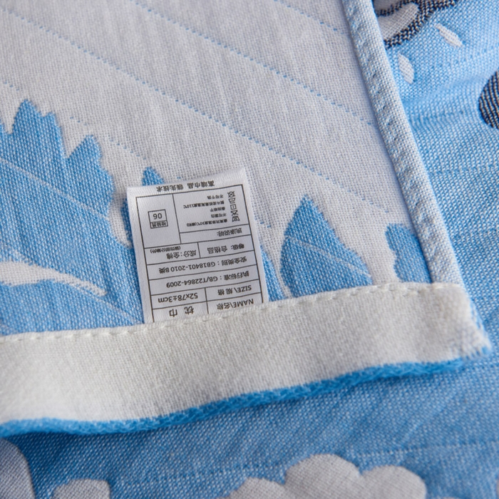 91家纺网 家纺一手货源 找家纺 （总）朴尔家纺-毛巾被 2024新款全棉加厚三层纱布枕巾
