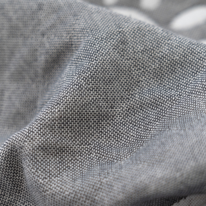 91家纺网 家纺一手货源 找家纺 朴尔家纺-毛巾被 2024新款特惠混纺棉质三层纱布独版AB面枕巾 52*78cm一对 爱鱼的猫灰