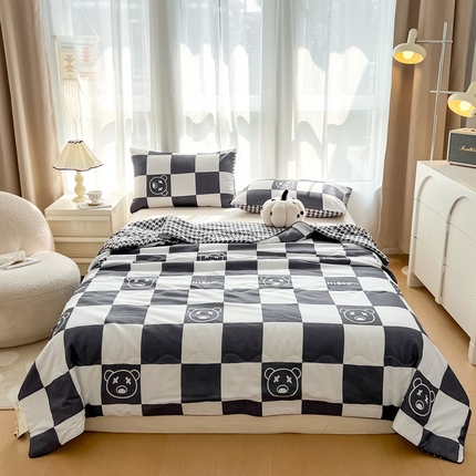 91家纺网 家纺一手货源 找家纺 （总）维娜斯 2024新款水洗棉夏被