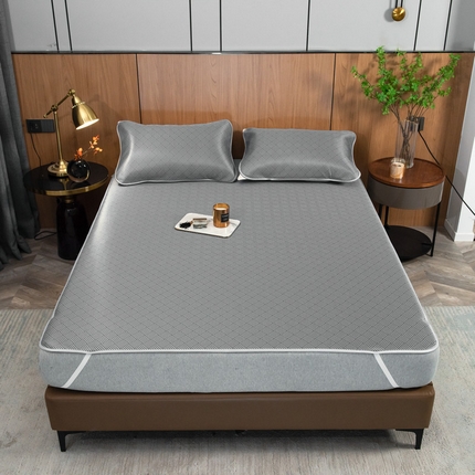 91家纺网 家纺一手货源 找家纺 （总）卡初 2025新款抗菌碳光冰丝席