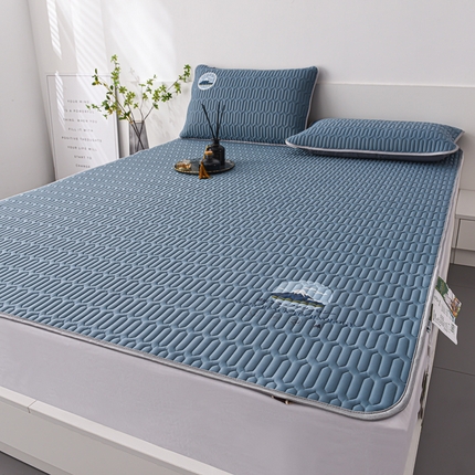 91家纺网 家纺一手货源 找家纺 （总）好眠好梦2024新款A类乳胶凉席-富士山系列床单款