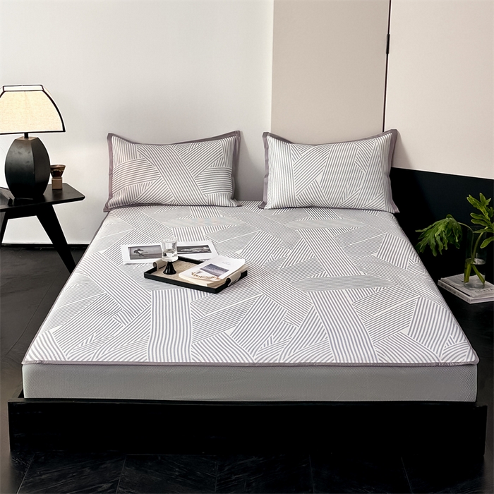 91家纺网 家纺一手货源 找家纺 （总）三味舒屋 2025新款抗菌防螨900D高端养生冰藤席--马汀系列